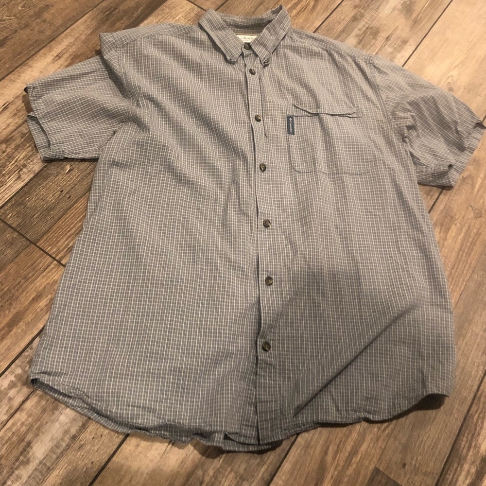 Men’s Columbia Button Down Sz L